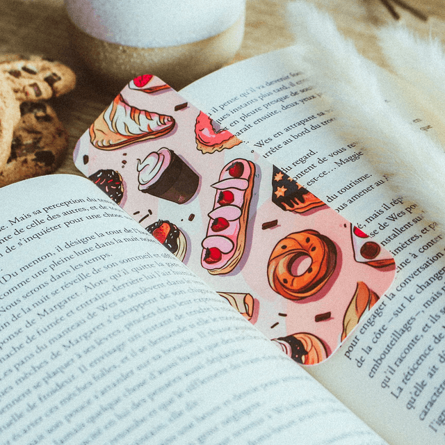 00 - Marque-Pages Sucreries Roses